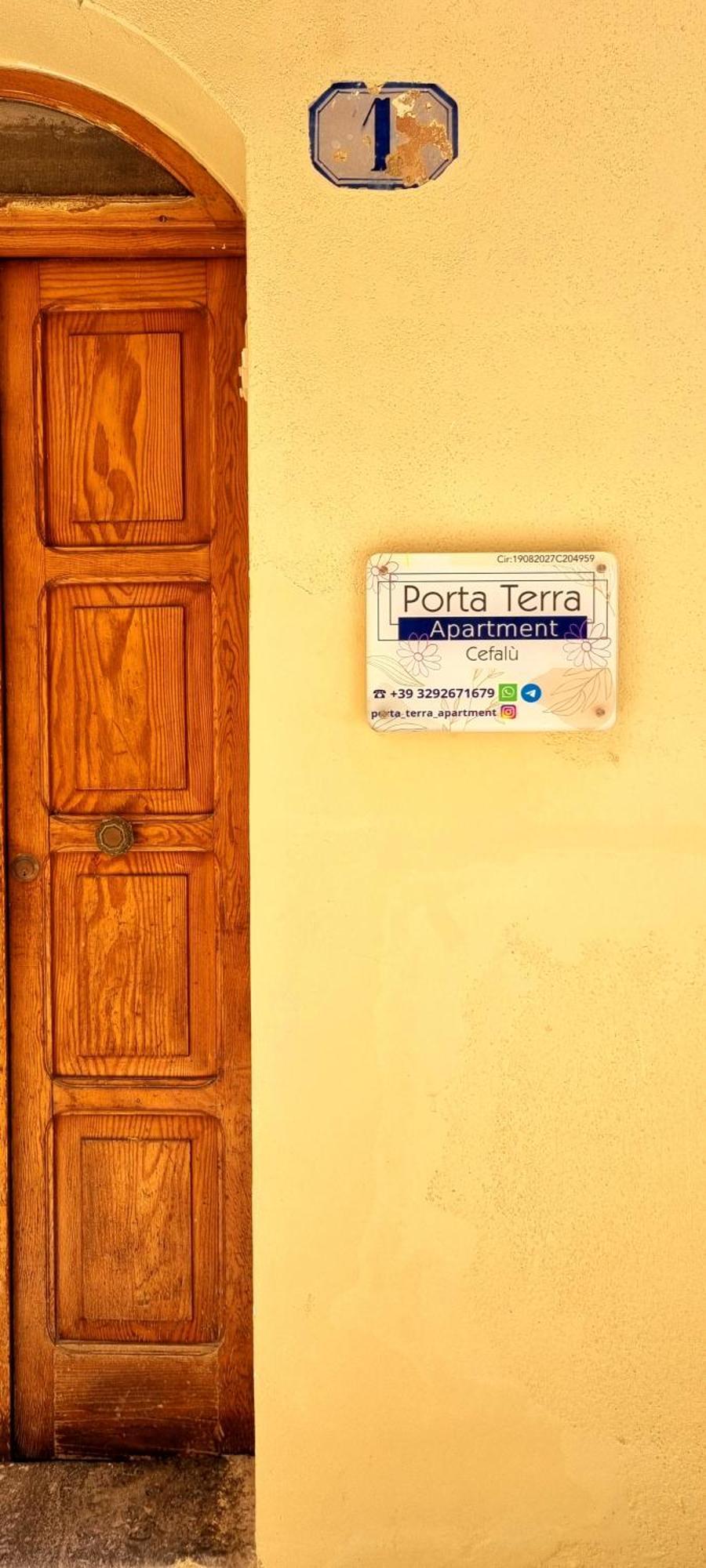 Porta Terra Apartment Cefalù Buitenkant foto
